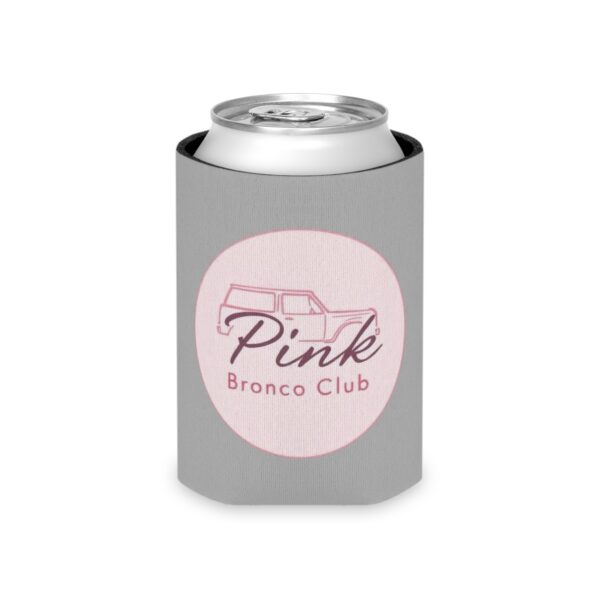 Pink Bronco Club Can Cooler - Image 2